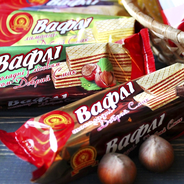 ВАФЛІ ФАСОВАНІ